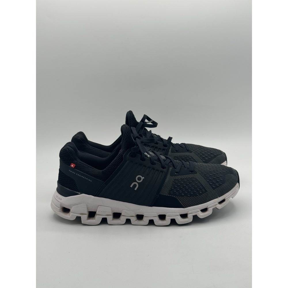 On Cloud black/white cloudswift running sneaker shoes women's size 8.5